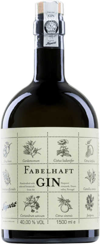 186,95 € Envío gratis | Ginebra Gin Nordik Fabelhaft Alemania Botella Especial 1,5 L