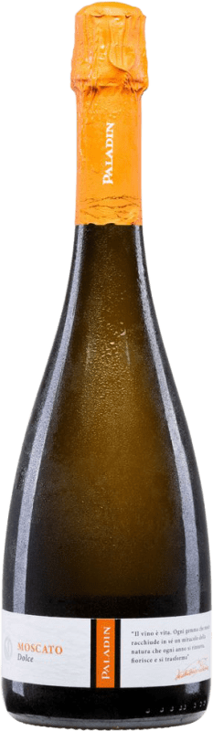16,95 € Envoi gratuit | Vin Mousseux Blanc Paladin Dolce Dulce — Doux I.G.T. Veneto Vénétie Italie Moscato — Muscat Bouteille 75 cl