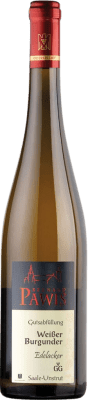 47,95 € Envío gratis | Vino Blanco Pawis Freyburger Edelacker Trocken — Seco VDP Grosses Gewächs GG — Grand Cru Alemania Pinot Blanco Botella 75 cl