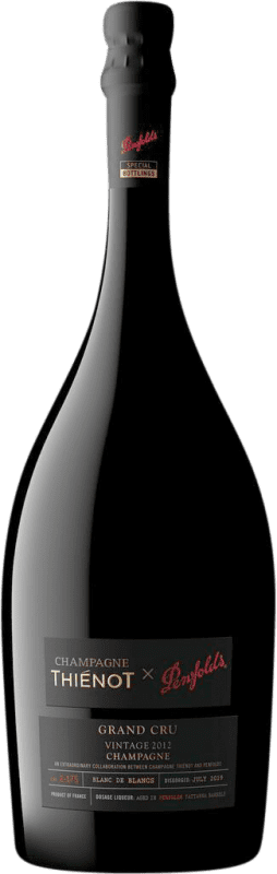 599,95 € 送料無料 | 白スパークリングワイン Penfolds Thiénot Blanc de Blancs Grand Cru A.O.C. Champagne シャンパン フランス Chardonnay マグナムボトル 1,5 L