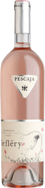 18,95 € Free Shipping | Rosé Wine Pescaja Le Flery Seco — Dry I.G.T. Grappa Piemontese Piemonte Italy Bottle 75 cl
