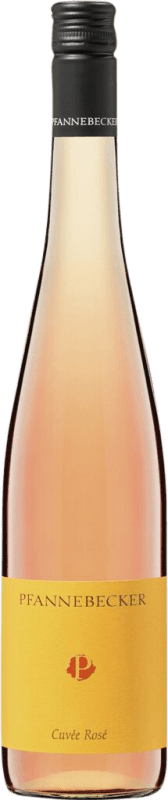 13,95 € Free Shipping | Rosé wine Pfannebecker Cuvée Rosé Dry Q.b.A. Rheinhessen Rheinhessen Germany Pinot Black, Saint Laurent Bottle 75 cl