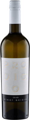 9,95 € Spedizione Gratuita | Vino bianco Prodigio del Sole Secco I.G.T. Puglia Puglia Italia Pinot Grigio Bottiglia 75 cl