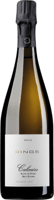 48,95 € Spedizione Gratuita | Vino bianco Rings Calcaire Blanc de Noirs Brut Nature Q.b.A. Pfälz PFALZ Germania Pinot Nero Bottiglia 75 cl