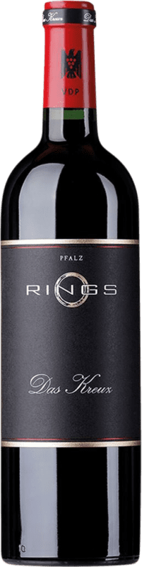 86,95 € Envoi gratuit | Vin Rouge Rings Das Kreuz Trocken — Sec Q.b.A. Pfälz Pfälz Allemagne Merlot, Cabernet Sauvignon, Cabernet Franc, Saint Laurent Bouteille 75 cl