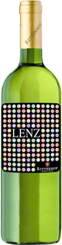 18,95 € Spedizione Gratuita | Vino Bianco Ritterhof Südtirol Lenz Seco — Secco Cuvée I.G.T. Vigneti delle Dolomiti Trentino Italia Chardonnay, Müller-Thurgau 75 cl