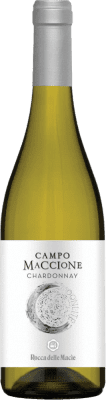 13,95 € Envío gratis | Vino Blanco Rocca delle Macìe Campo Maccione Moonlite I.G.T. Toscana Toscana Italia Chardonnay 75 cl
