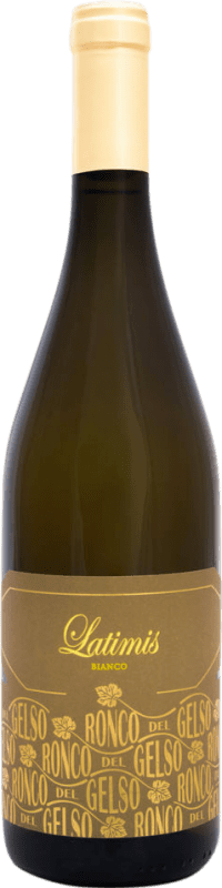 25,95 € Envío gratis | Vino blanco Ronco del Gelso Latimis Bianco D.O.C. Friuli Isonzo Friuli-Venezia Giulia Italia Riesling, Pinot Blanco Botella 75 cl