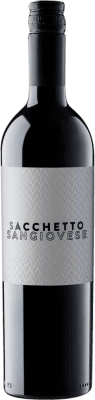 10,95 € Бесплатная доставка | Красное вино Sacchetto I.G.T. Veneto Венето Италия Sangiovese — Санджовезе 75 cl