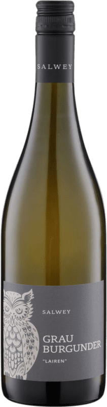 19,95 € Envio grátis | Vinho branco Salwey Lairen Seco I.G. Baden Baden Alemanha Pinot Cinza Garrafa 75 cl