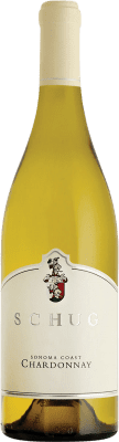 39,95 € Envío gratis | Vino blanco Schug Seco I.G. Sonoma Coast California Estados Unidos Chardonnay Botella 75 cl