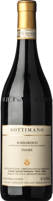 187,95 € Kostenloser Versand | Rotwein Sottimano Pajoré Trocken D.O.C.G. Barbaresco Piemont Italien Nebbiolo Magnum-Flasche 1,5 L