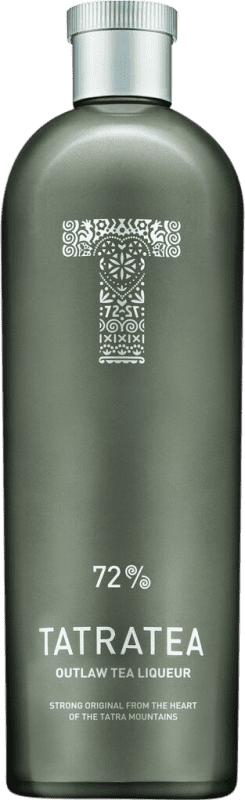 41,95 € Kostenloser Versand | Liköre Tatratea 72º Outlaw Tea Liqueur Slowakei Flasche 70 cl