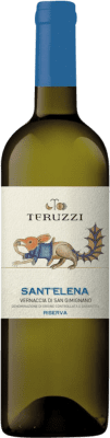 28,95 € Envoi gratuit | Vin Blanc Teruzzi & Puthod Sant Elena Seco — Sec Réserve I.G.T. Toscana Toscane Italie Vernaccia 75 cl