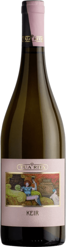 49,95 € Kostenloser Versand | Weißwein Tua Rita Keir Amphora Bianco I.G.T. Toscana Toskana Italien Ansonica Flasche 75 cl
