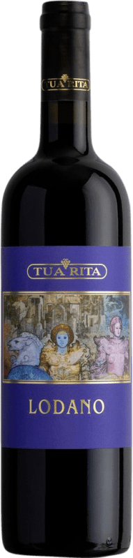55,95 € Kostenloser Versand | Rotwein Tua Rita Lodano Rosso I.G.T. Toscana Toskana Italien Flasche 75 cl
