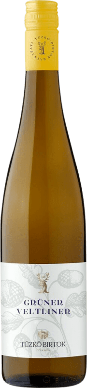 7,95 € Envio grátis | Vinho branco Tüzkö Seco Hungria Grüner Veltliner Garrafa 75 cl