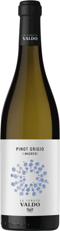 12,95 € Envio grátis | Vinho branco Valdo I Magredi Seco D.O.C. Friuli Friuli-Venezia Giulia Itália Pinot Cinza Garrafa 75 cl
