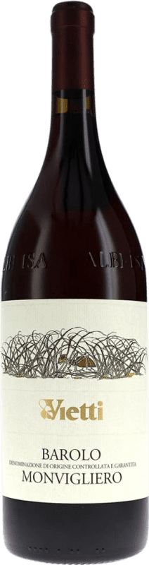 718,95 € Бесплатная доставка | Красное вино Vietti Monvigliero Seco — Сухое D.O.C.G. Barolo Пьемонте Италия Nebbiolo — Неббиоло Бутылка Магнум 1,5 L