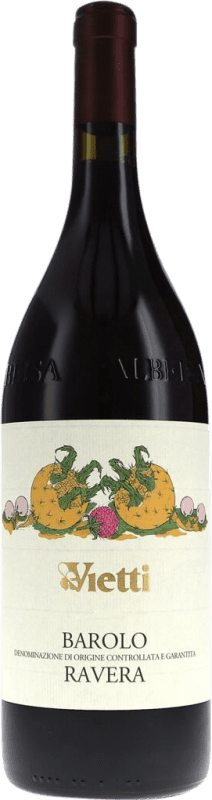 718,95 € Spedizione Gratuita | Vino Rosso Vietti Ravera Seco — Secco D.O.C.G. Barolo Piemonte Italia Nebbiolo Bottiglia Magnum 1,5 L