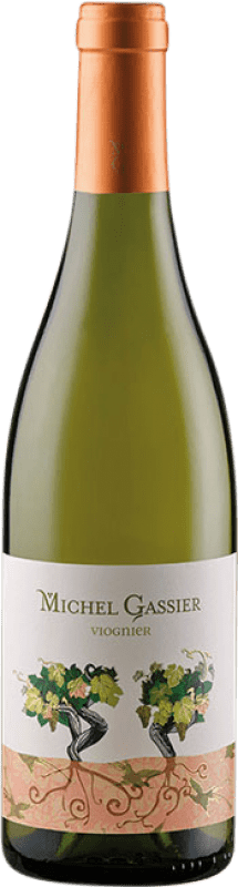 15,95 € Kostenloser Versand | Weißwein Domaine Gassier Les Cépages A.O.C. Côtes du Rhône Rhône Frankreich Viognier Flasche 75 cl