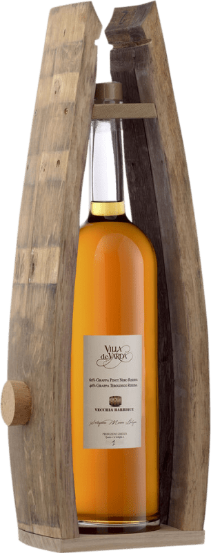 765,95 € Envoi gratuit | Grappa Villa de Varda Vecchia Barrique Réserve Italie Bouteille Spéciale 3 L