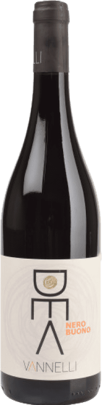 11,95 € Envío gratis | Vino tinto Vannelli Nero Buono I.G.T. Lazio Lazio Italia Petit Verdot Botella 75 cl