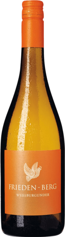 13,95 € Spedizione Gratuita | Vino bianco Frieden Berg Secco V.D.P. Gutswein Mosel Germania Pinot Bianco Bottiglia 75 cl