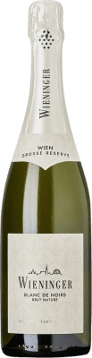 41,95 € 送料無料 | 白のスパークリングワイン Wieninger Grosse Brut Nature — ブリュット・ナチュール Blanc de Noirs レセルバ D.A.C. Wien オーストリア 75 cl