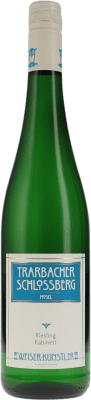 25,95 € Envío gratis | Vino blanco Weiser Künstler Trarbacher Schlossberg Kabinett Seco Q.b.A. Mosel Mosel Alemania Riesling Botella 75 cl
