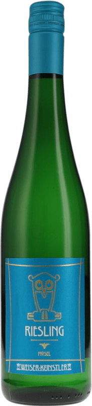 16,95 € Envío gratis | Vino blanco Weiser Künstler Seco Q.b.A. Mosel Mosel Alemania Riesling Botella 75 cl