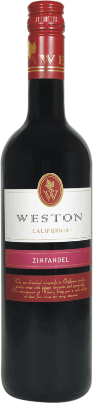 9,95 € Free Shipping | Red wine Westen Estate Weston Dry I.G. California California United States Zinfandel Bottle 75 cl