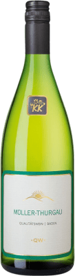 12,95 € Spedizione Gratuita | Vino bianco Kiechlinsbergen Secco I.G. Baden Baden Germania Müller-Thurgau Bottiglia 1 L