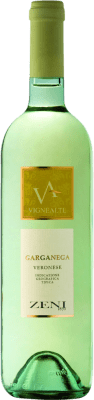 9,95 € Envio grátis | Vinho Branco Zeni Vigne Alte I.G.T. Veneto Vêneto Itália Garganega 75 cl