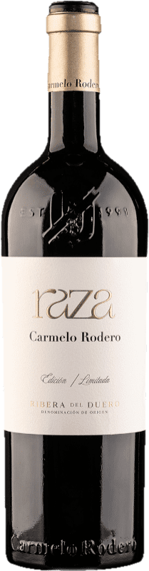 36,95 € Free Shipping | Red wine Carmelo Rodero Raza D.O. Ribera del Duero Spain Tempranillo, Cabernet Sauvignon Bottle 75 cl