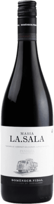 7,95 € 免费送货 | 红酒 Domènech Vidal Masia La Sala D.O. Penedès 西班牙 Tempranillo, Grenache, Cabernet Sauvignon 瓶子 75 cl