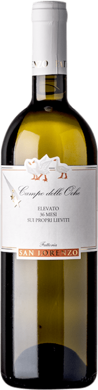 28,95 € 免费送货 | 白葡萄酒 San Lorenzo Campo delle Oche I.G.T. Marche 马尔凯 意大利 Verdicchio — 维尔迪基奥 75 cl