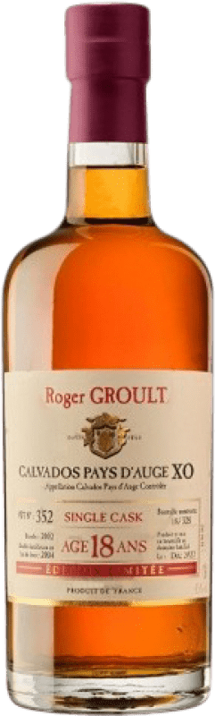 145,95 € Envío gratis | Calvados Roger Groult Edición Limitada Francia 18 Años Botella 70 cl