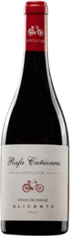 12,95 € 免费送货 | 红酒 Rafa Cañizares 岁 D.O. Alicante Levante 西班牙 Syrah 瓶子 75 cl