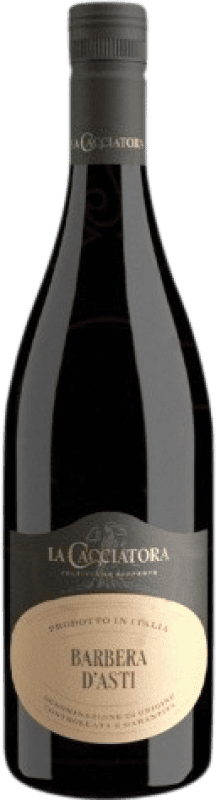 5,95 € Envío gratis | Vino tinto Caldirola La Cacciatora Crianza D.O.C. Barbera d'Asti Italia Botella 75 cl