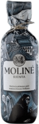 10,95 € Envío gratis | Licores Moline Ratafia España Botellín 20 cl
