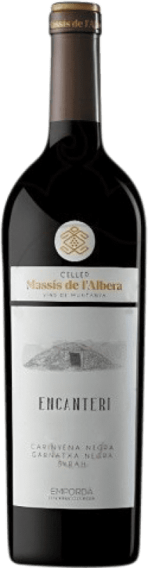 33,95 € Envío gratis | Vino tinto Celler Massis de l'Albera Encanteri Crianza D.O. Empordà Cataluña España Botella Magnum 1,5 L