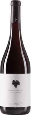 14,95 € Envío gratis | Vino tinto Piñol Crianza D.O. Terra Alta Cataluña España Garnacha Peluda Botella 75 cl