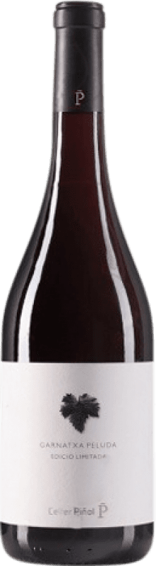 14,95 € Envío gratis | Vino tinto Piñol Crianza D.O. Terra Alta Cataluña España Garnacha Peluda Botella 75 cl