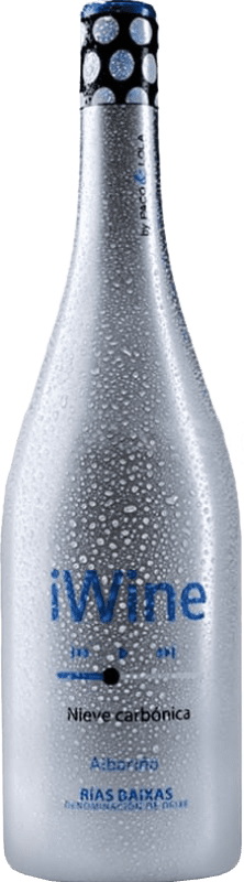 12,95 € Envoi gratuit | Vin Blanc Paco & Lola iWine Nieve Carbónica Jeune D.O. Rías Baixas Galice Espagne Albariño — Albarinho Bouteille 75 cl