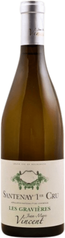 139,95 € Free Shipping | White wine Jean-Marc Vincent Les Gravières Primer Cru Aged A.O.C. Santenay Burgundy France Bottle 75 cl