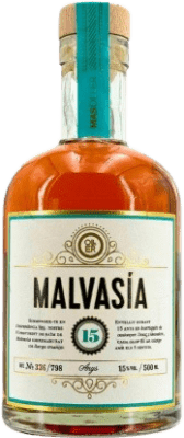 48,95 € Free Shipping | Fortified wine Mas Oller Catalonia Spain Malvasía 15 Years Medium Bottle 50 cl