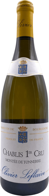 86,95 € Free Shipping | White Wine Olivier Leflaive Montée Tonerre 1er Premier Cru Crianza — Aged A.O.C. Chablis Burgundy France 75 cl