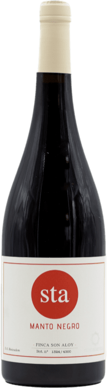 21,95 € Envío gratis | Vino tinto Santa Catarina Sta D.O. Binissalem Mallorca España Mantonegro Botella 75 cl