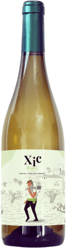 9,95 € Envío gratis | Vino blanco Puig-Batet Xic Blanc D.O. Penedès Cataluña España Macabeo, Xarel·lo Botella 75 cl